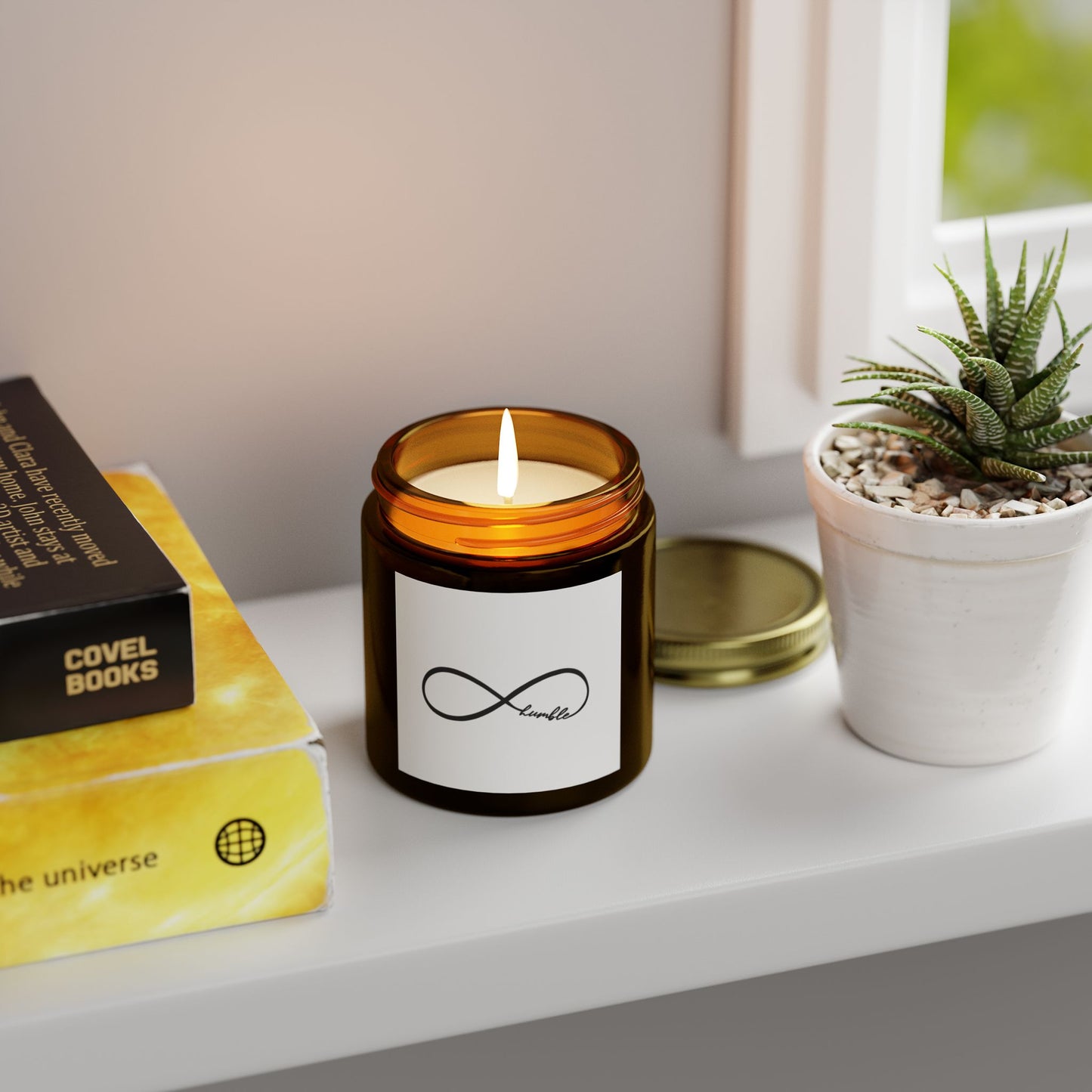 Scented Candles - Coconut Apricot Wax - Calming & Elegant Decor