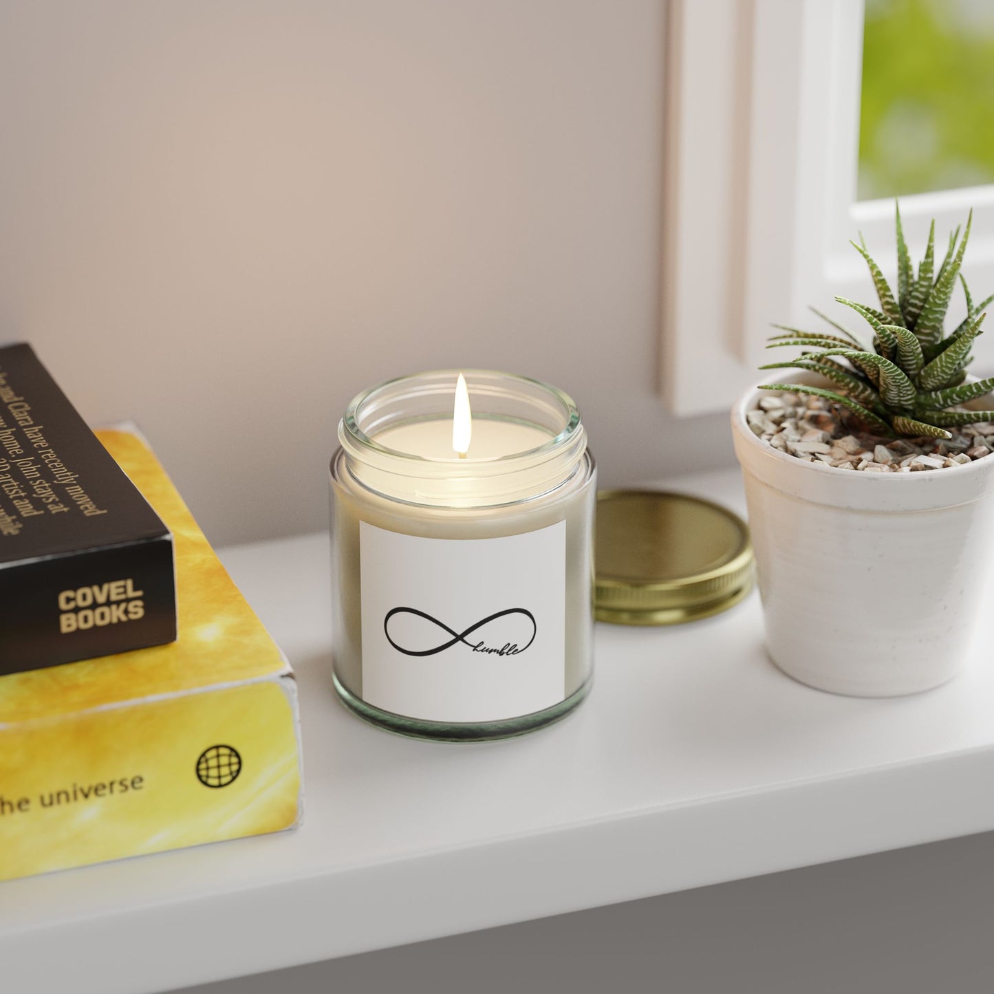 Scented Candles - Coconut Apricot Wax - Calming & Elegant Decor