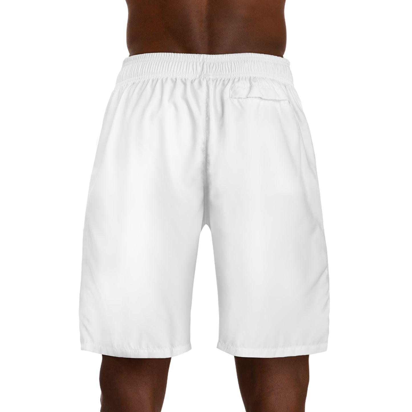 Humble Infinity Men's Jogger Shorts - White Athletic Wear
