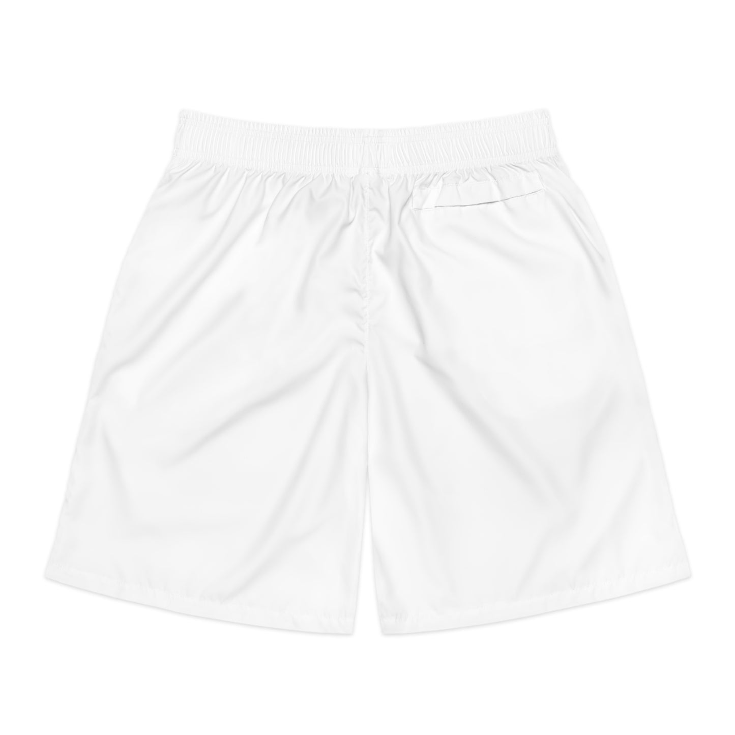 Humble Infinity Men's Jogger Shorts - White Athletic Wear